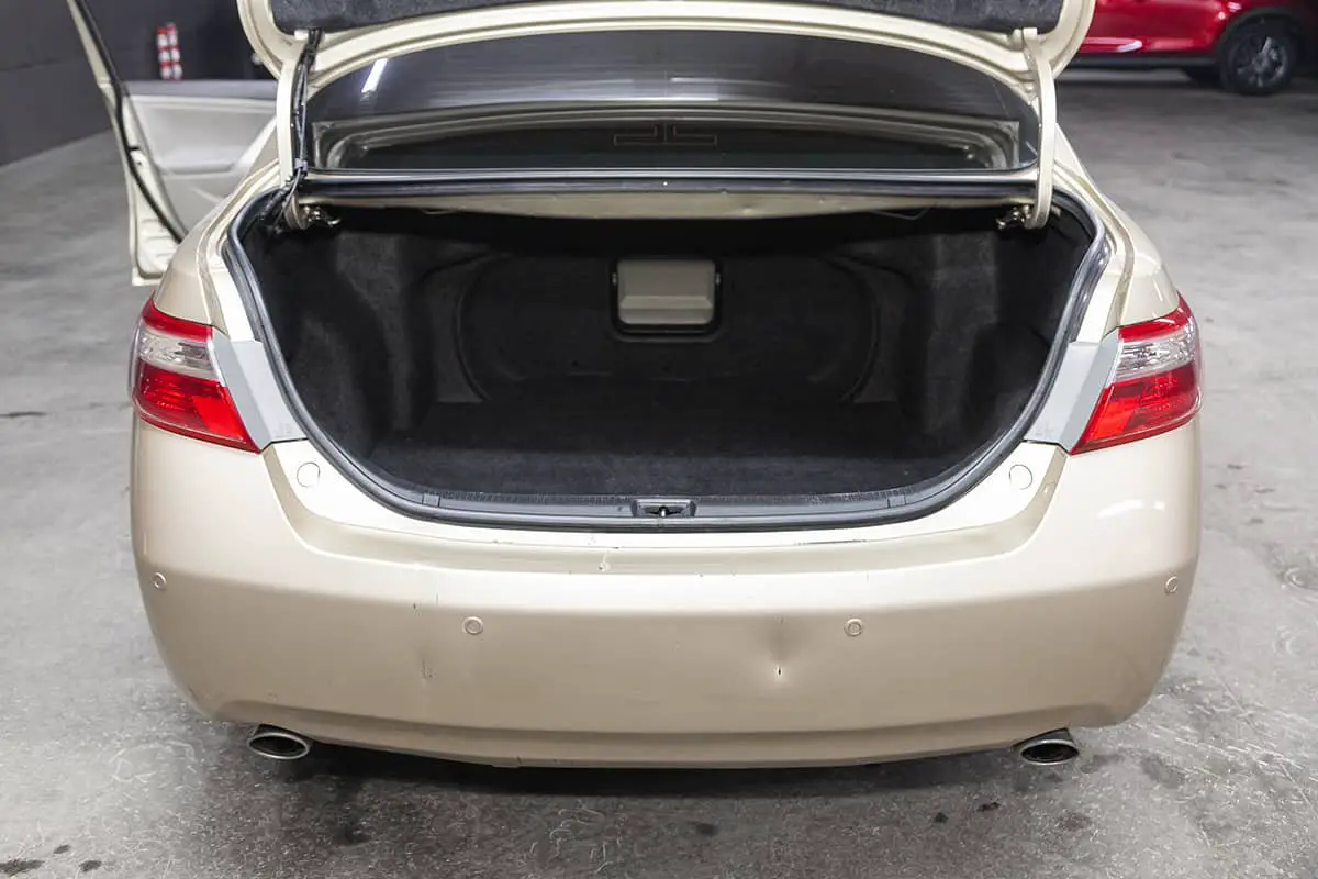 How Big Is the Trunk of A Toyota Camry?