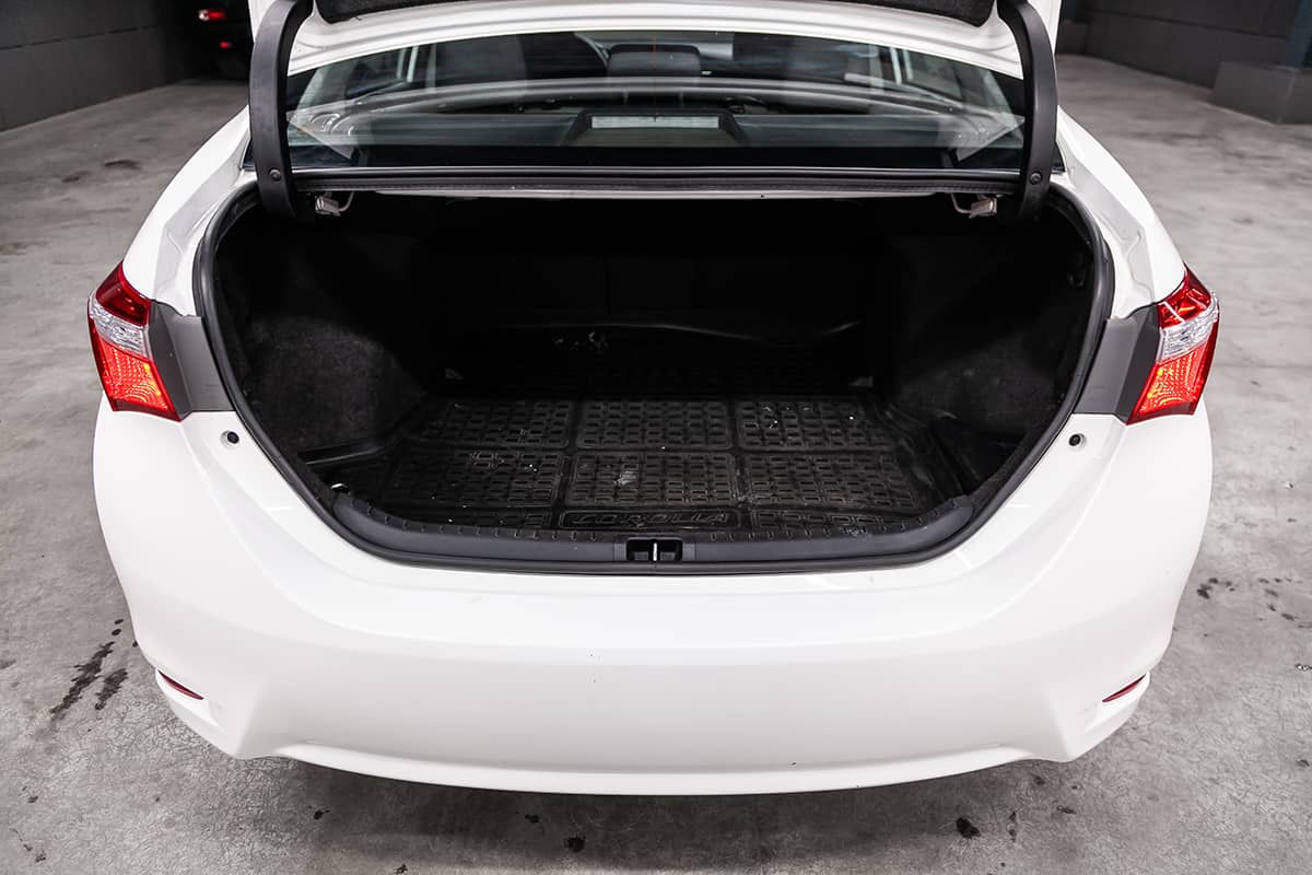 What Are The Toyota Corolla Trunk Dimensions Upgraded Vehicle