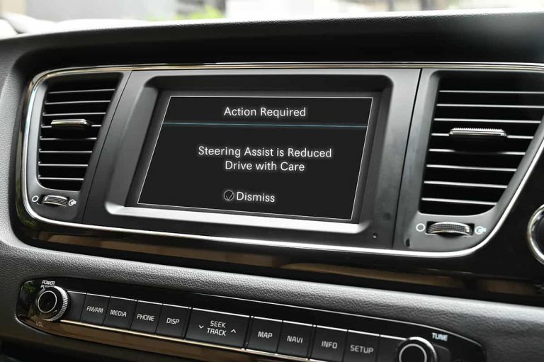 Steering Assist Is Reduced Drive With Care Meaning & What to Do