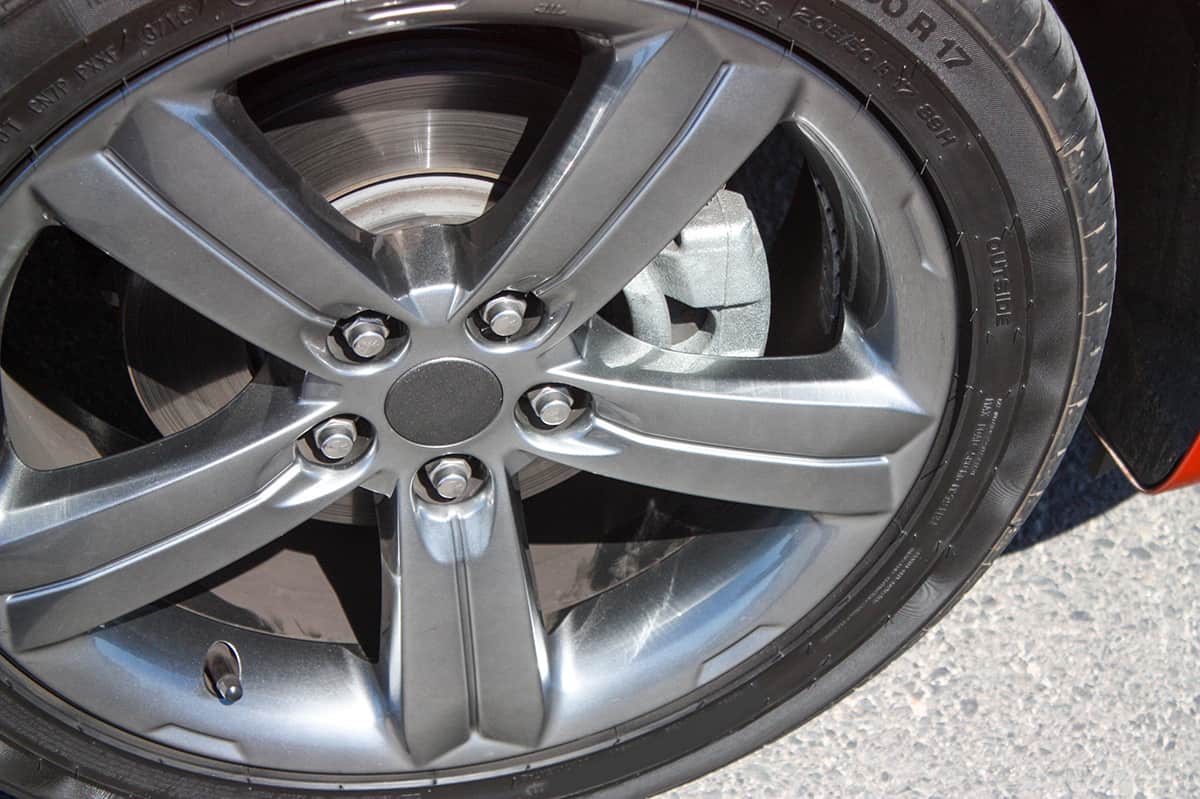 Gunmetal rims