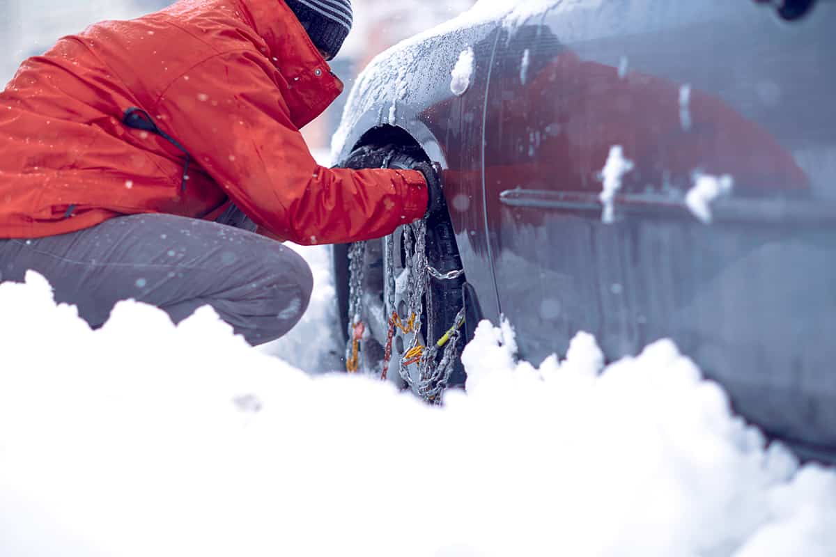 How to Install Chains on a Subaru