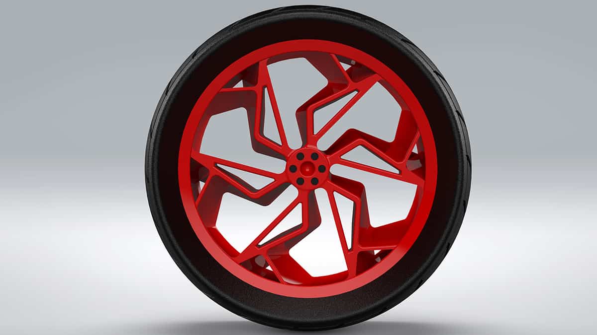 Red rims