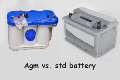 Agm vs std battery
