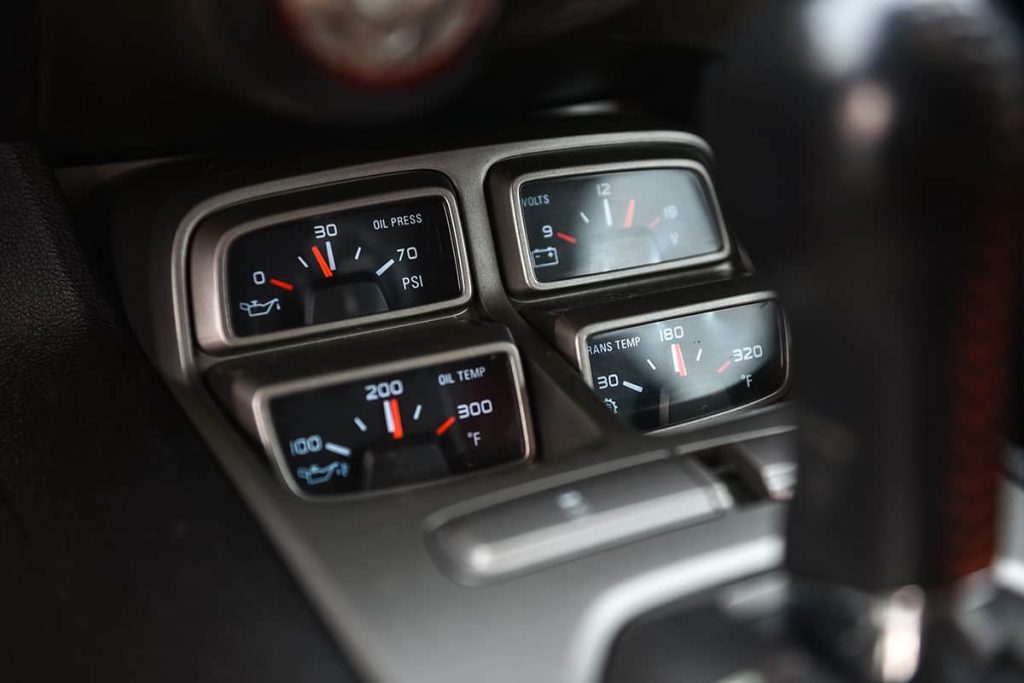 What is the Average Transmission Temperature? - Upgraded Vehicle