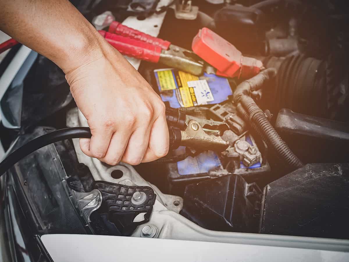 Fixing a Loose Car Battery Connection