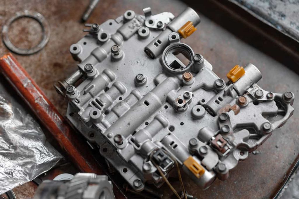 Transmission Control Module Location - Upgraded Vehicle