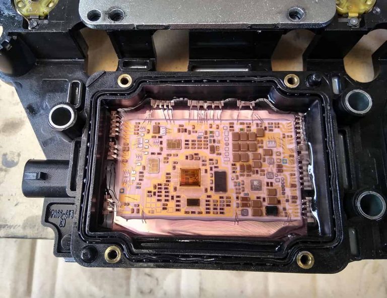 Transmission Control Module Location Upgraded Vehicle