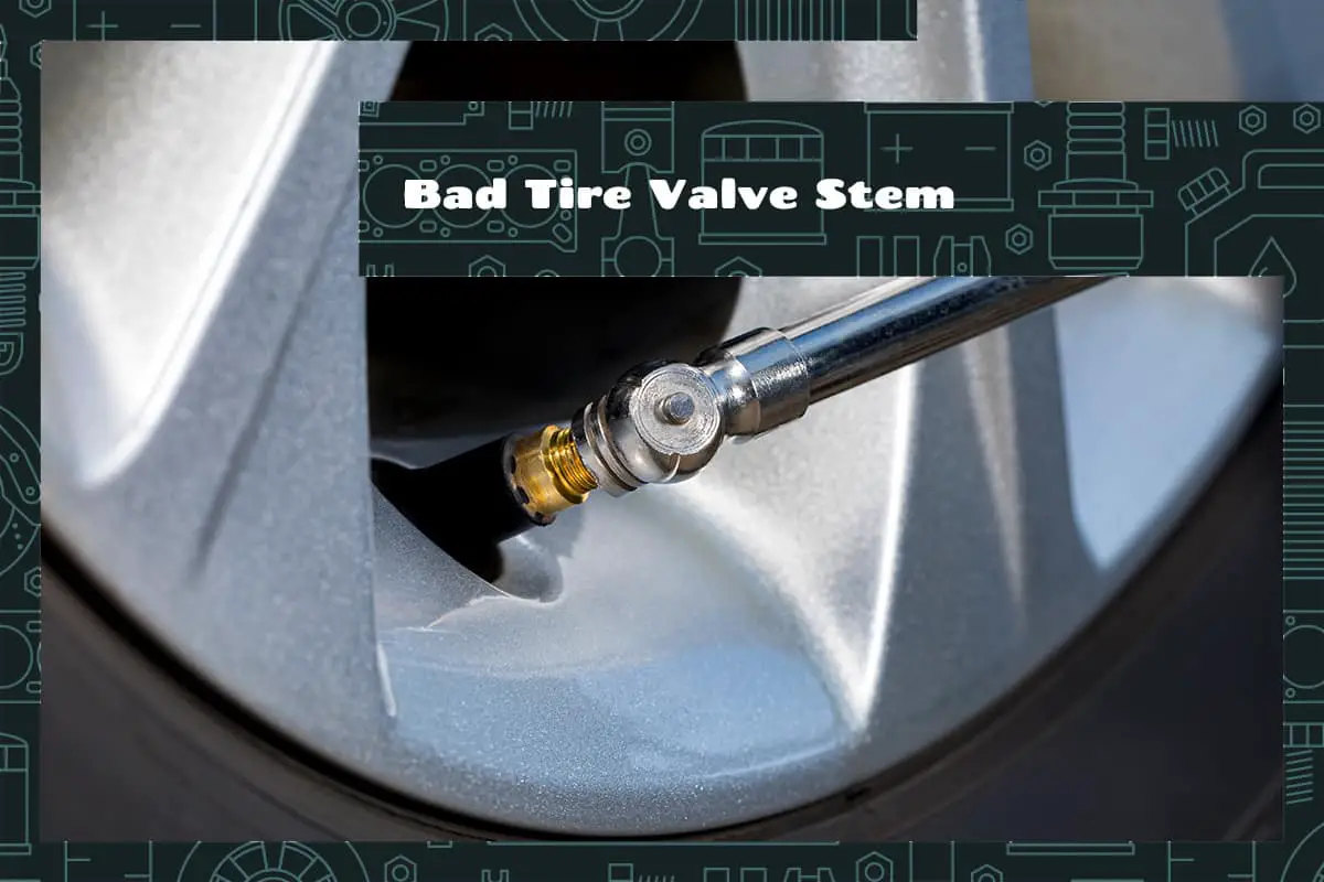 Bad Tire Valve Stem