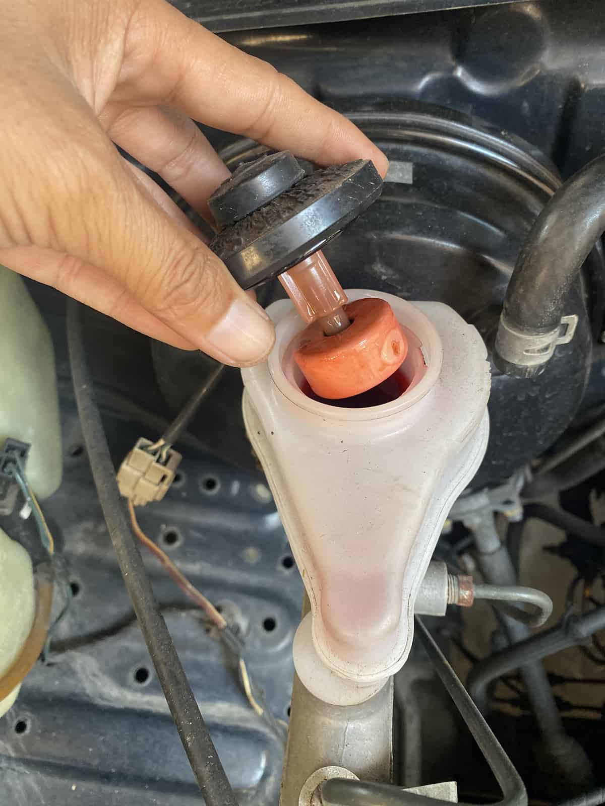 Checking Brake Fluid