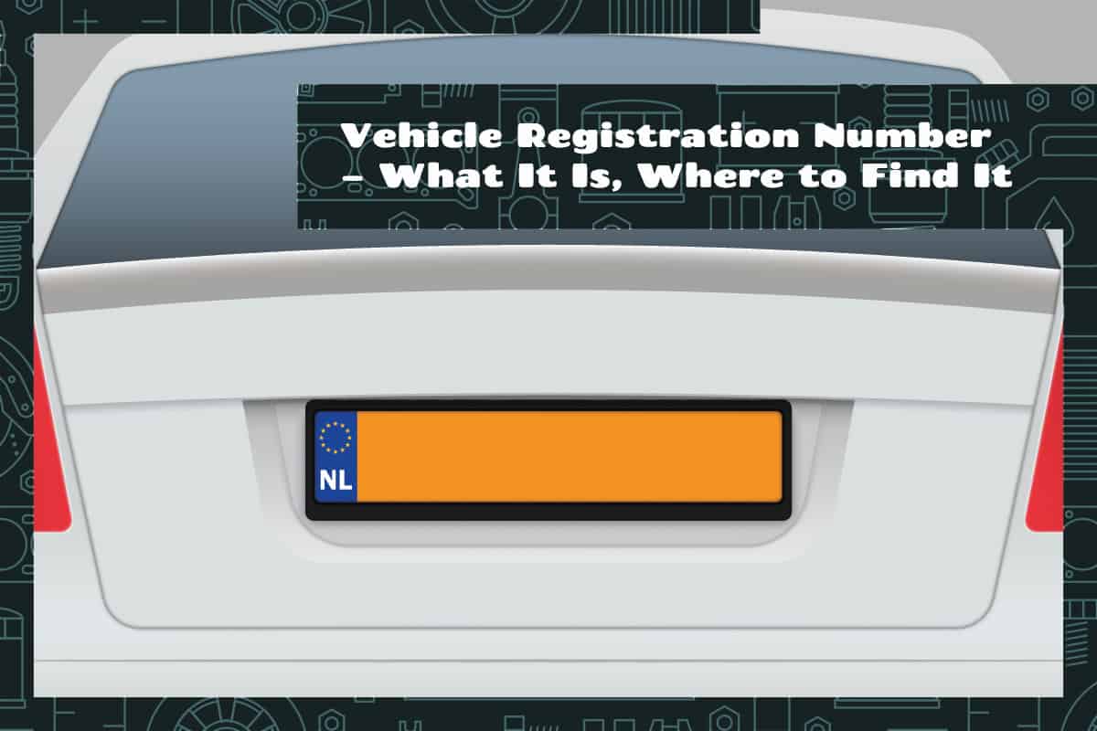Vehicle Registration Number