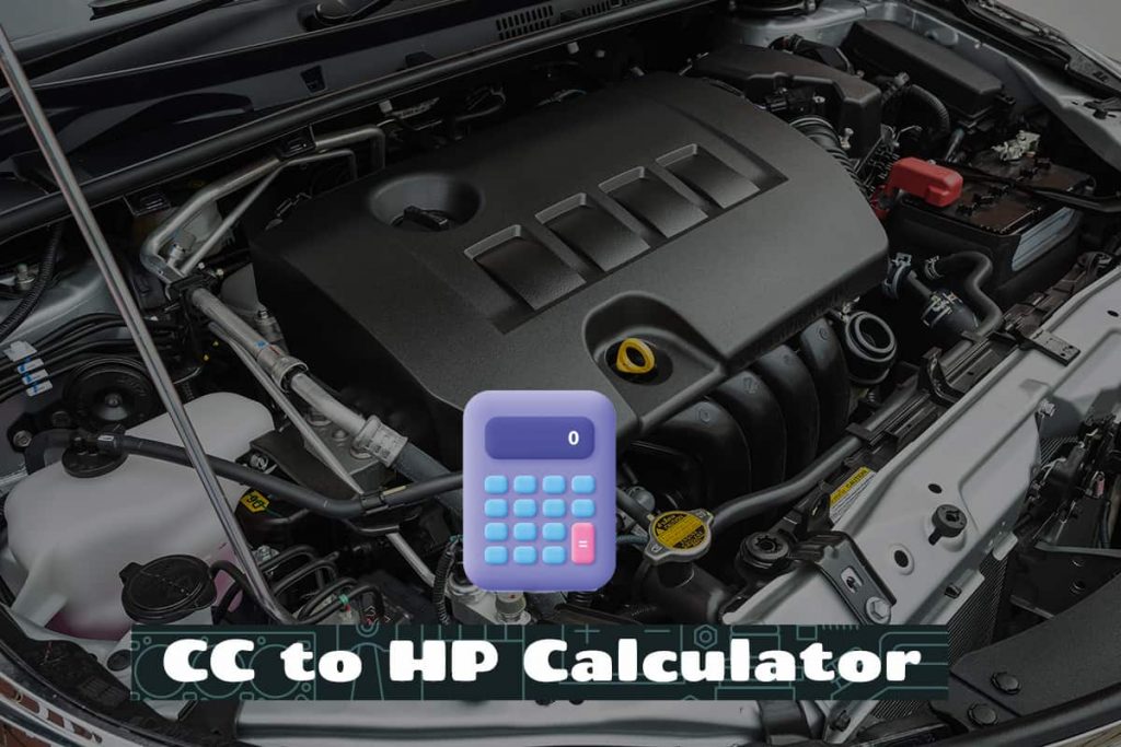 Cc to hp calculator upgraded vehicle