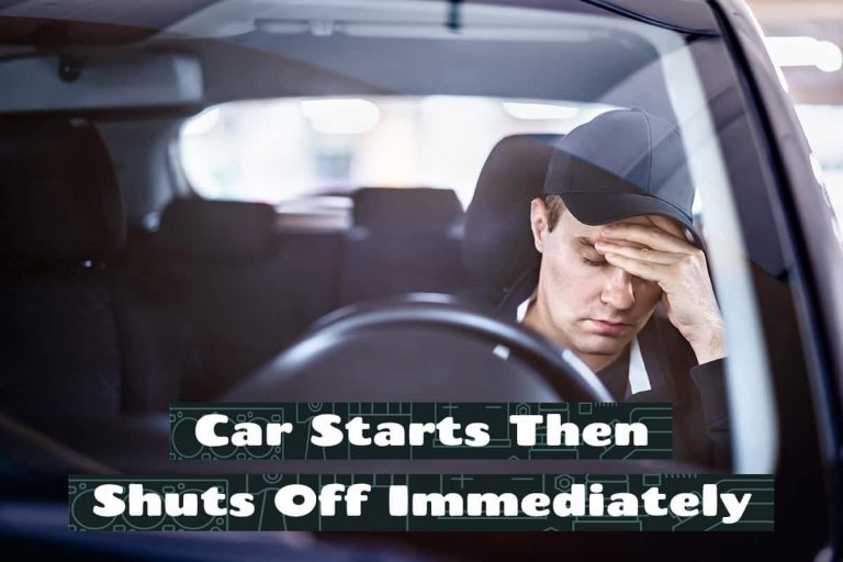 car starts but immediately turns off