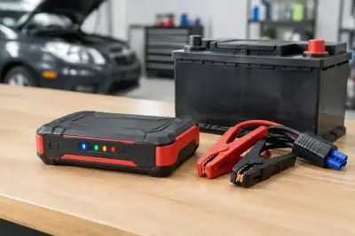 Illustration of NOCO Boost GB40 Flashing Lights & Error Indicators Explained